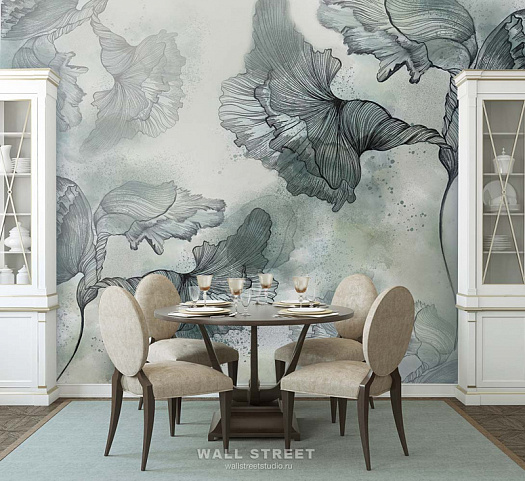 Фотообои в интерьере артикул La Prima 10, LA PRIMA, Wall street Фотообои в интерьере артикул La Prima 10, LA PRIMA, Wall street