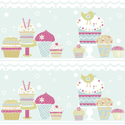 Бордюр 3285, Favola, Parato