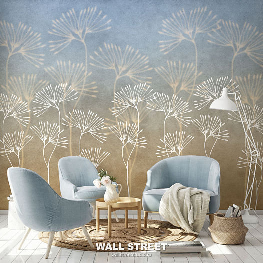 Фотообои в интерьере артикул Essence 9, ESSENCE, Wall street Фотообои в интерьере артикул Essence 9, ESSENCE, Wall street