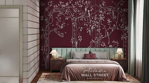 Фотообои в интерьере артикул ARCADIA 12, ARCADIA 1, Wall street