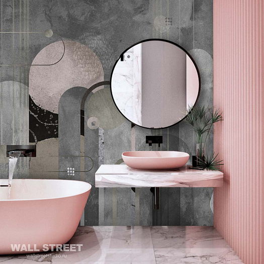 Фотообои в интерьере артикул Deco 8, АРТ-ДЕКО / DECO, Wall street