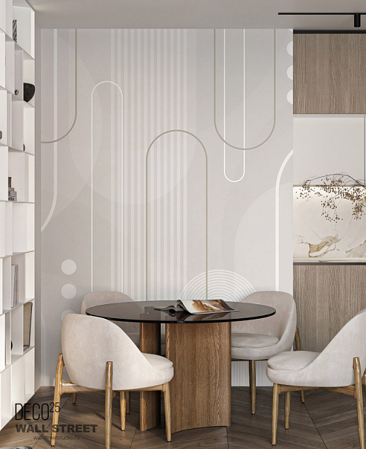 Фотообои в интерьере артикул DECO 25 43, DECO 25, Wall street