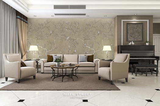 Фотообои в интерьере артикул La Prima 22, ПРИМА / LA PRIMA, Wall street